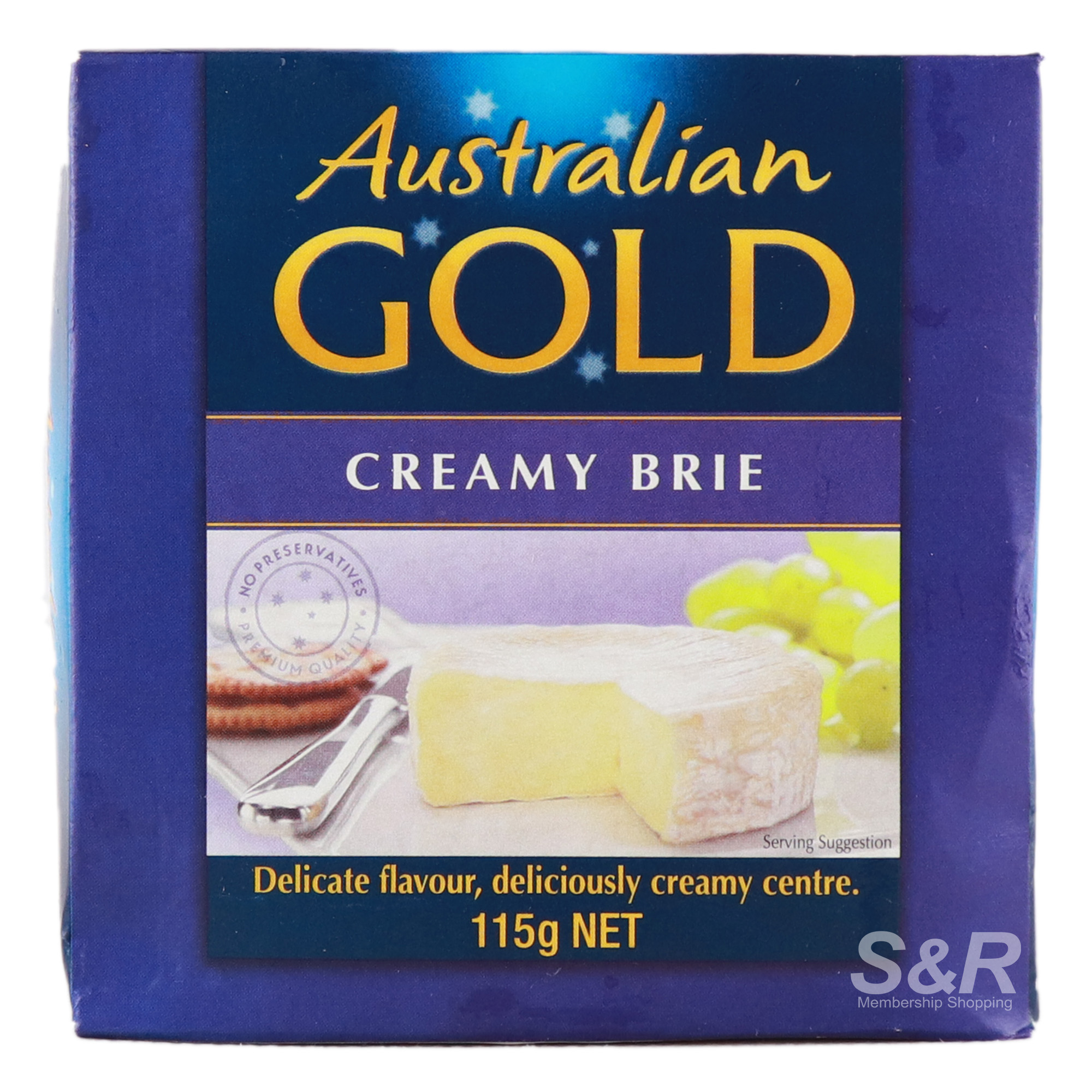 Australian Gold Brie Creamy 115g